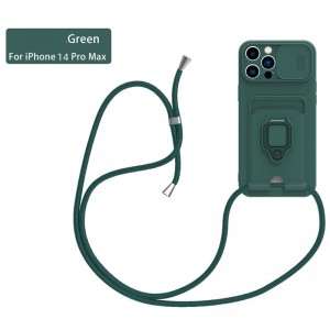 Lenouveau produit convient à la couverture de protection maximale d\'Apple iPhone14pro, de type de fenêtre pousse de la fenêtre de suspension