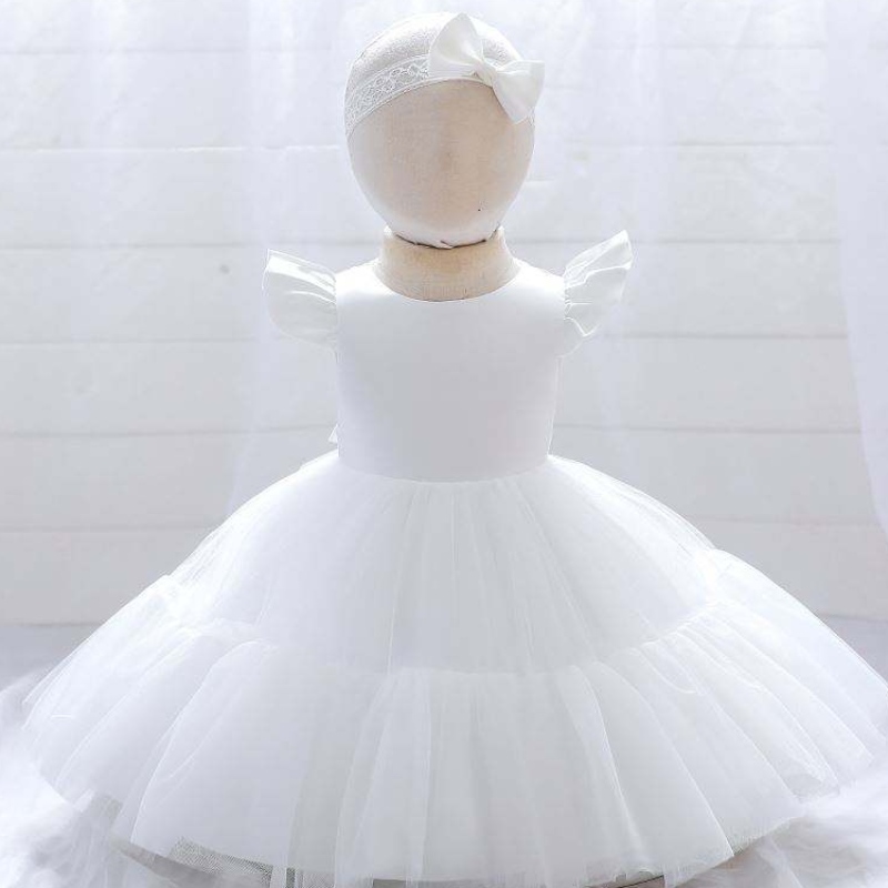 Baigenouveau-nénouveau-né les filles gonflées robe de Noël