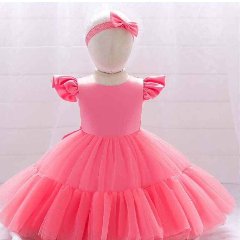 Baigenouveau-nénouveau-né les filles gonflées robe de Noël