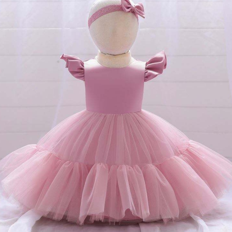 Baigenew fashion flower girl robe baby fête anniversaire mariage princess kids vêtements vestime robes l2038xz