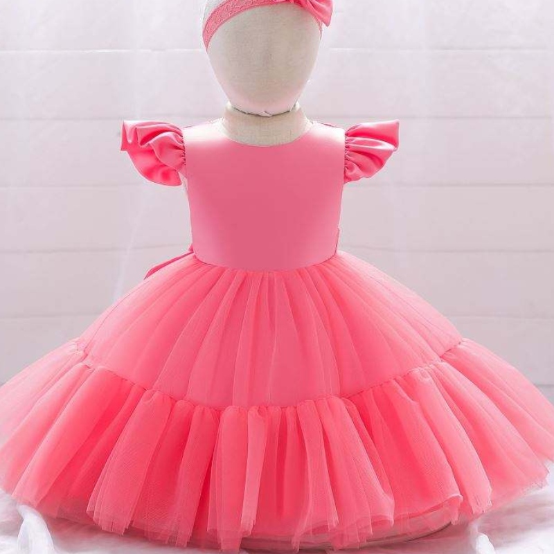 Baigenew fashion flower girl robe baby fête anniversaire mariage princess kids vêtements vestime robes l2038xz