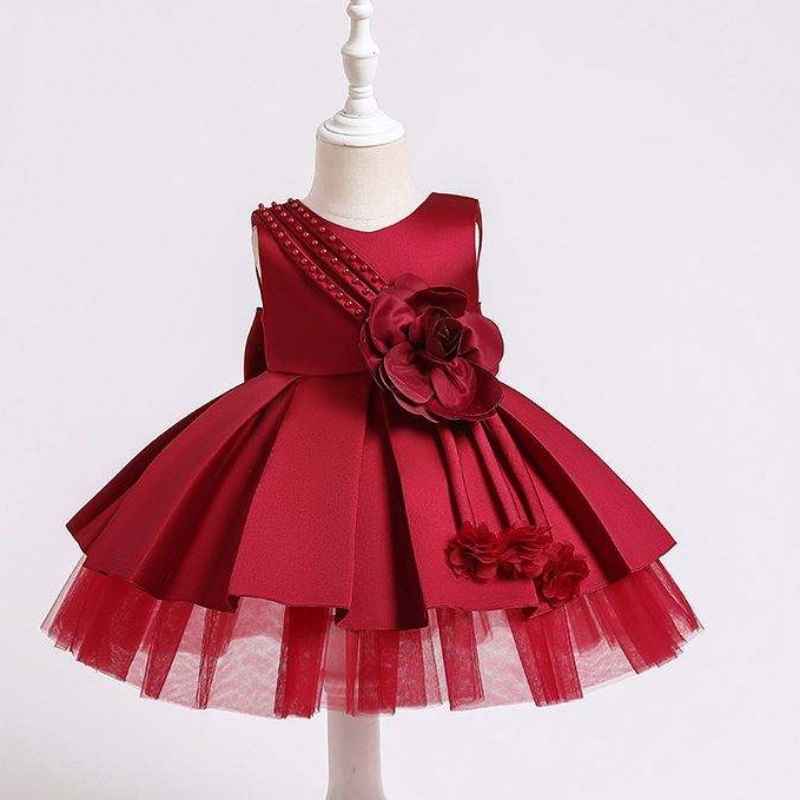 Baige NOUVEAU-NOURN BÉBÉ ROBLE POUR 0-2 ANS KIDS SUMME SATIN ROBLES ENFANTS ROBRES D'ANNIVERSAIRES XZ001