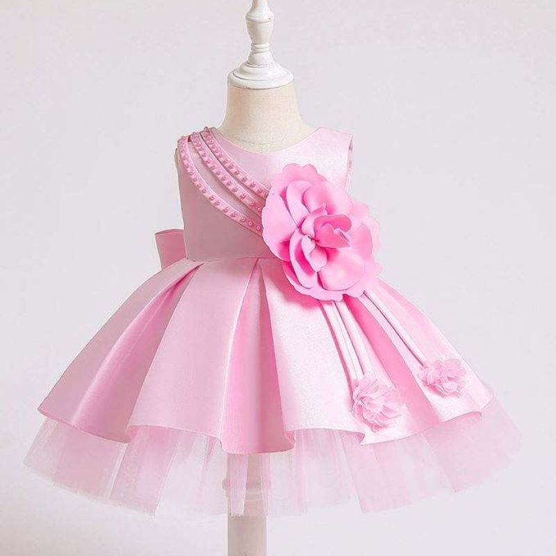 Baige NOUVEAU-NOURN BÉBÉ ROBLE POUR 0-2 ANS KIDS SUMME SATIN ROBLES ENFANTS ROBRES D'ANNIVERSAIRES XZ001