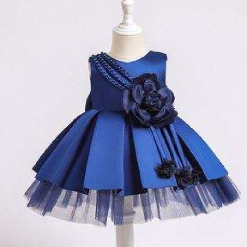 Baige NOUVEAU-NOURN BÉBÉ ROBLE POUR 0-2 ANS KIDS SUMME SATIN ROBLES ENFANTS ROBRES D'ANNIVERSAIRES XZ001