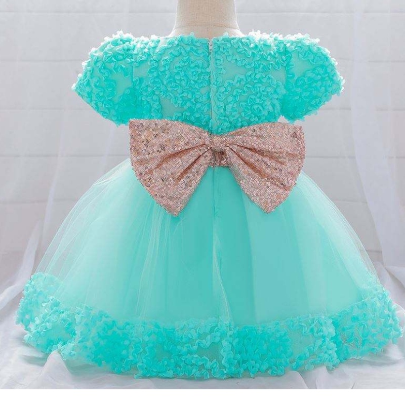 En gros des derniers enfants anniversaire baptême robenouveau-né des conceptions de bébé avec bandeau l1941xz