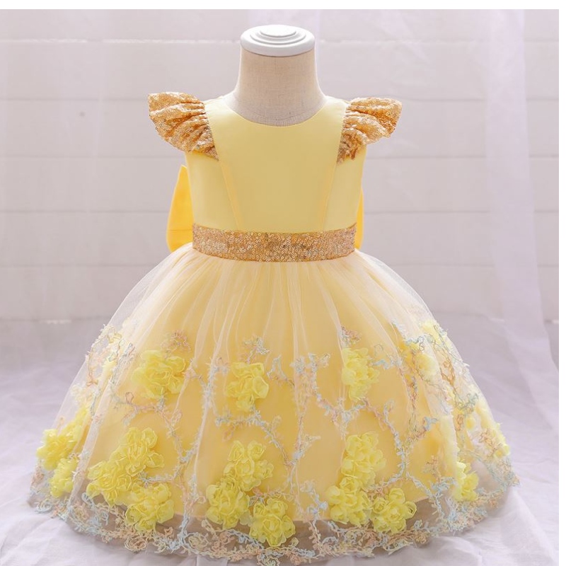 Baige Nouvelle arrivée des filles de fleurs roses formelles