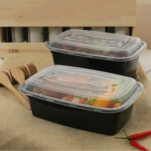 Boîte à lunch jetable