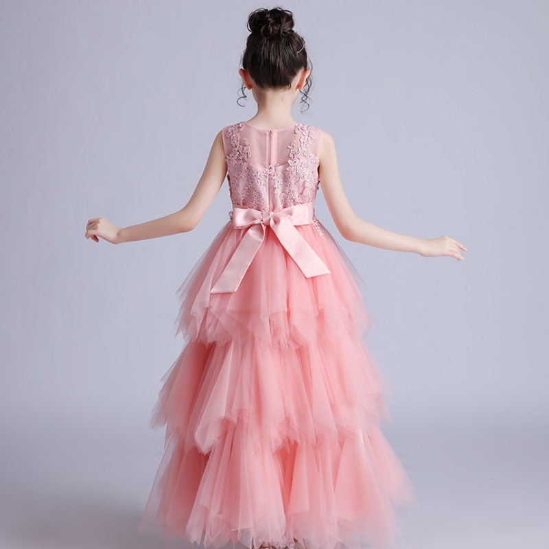 Kids Princess Robe Flower Party Robes Factory Outlet Robe de mariée élégante pour les filles