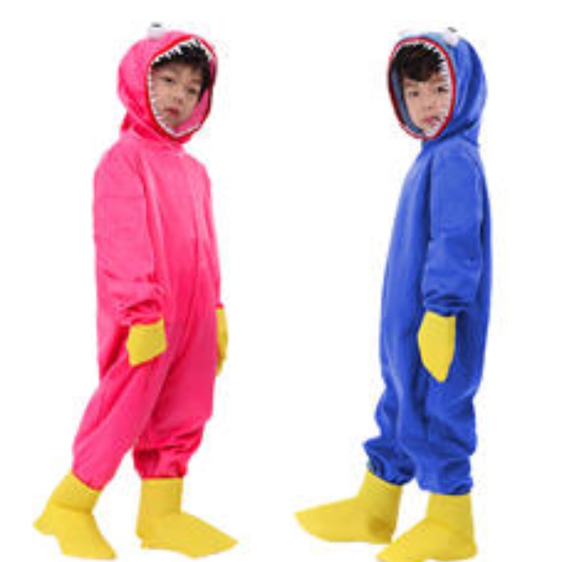 Jeu de jeu de coquelicot en gros cosplay costume horreur de saucisse monstre cosplay costume en peluche pour les enfants 1 acheteur