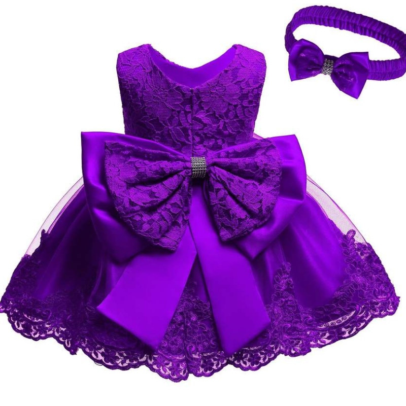 Vêtements de bébé robe fille pour bébé 1ère robe d'anniversaire