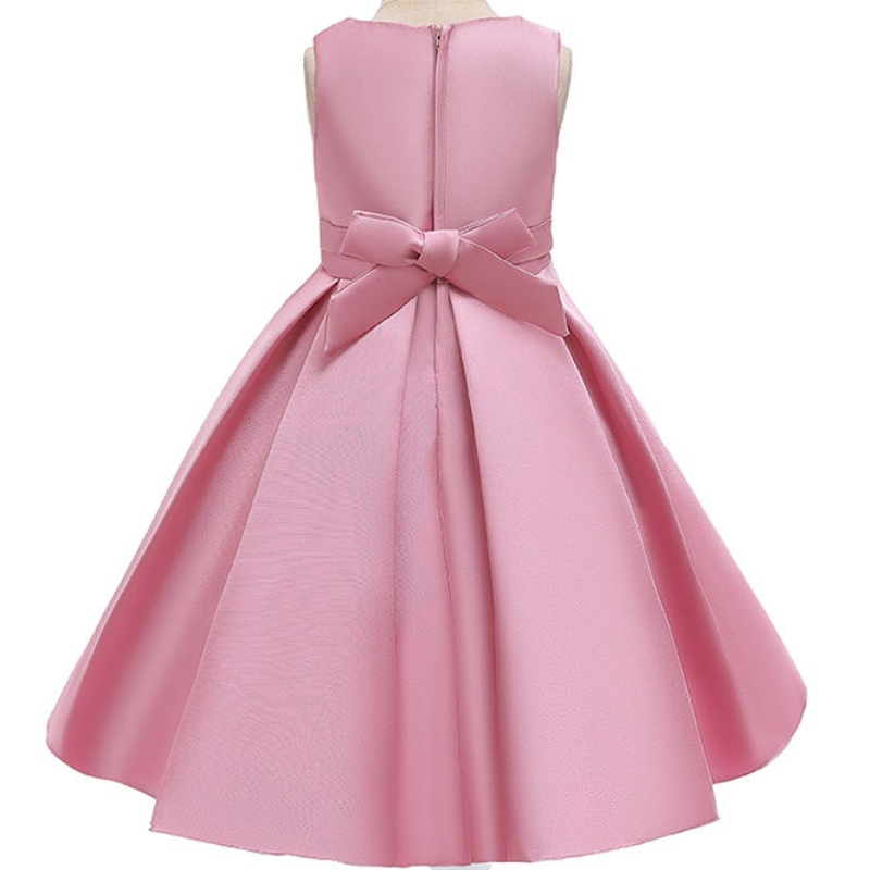 Robes de tutu bleu élégant pour filles Portez des enfants robe de soirée pour fille de 8 ans fleur de fleur