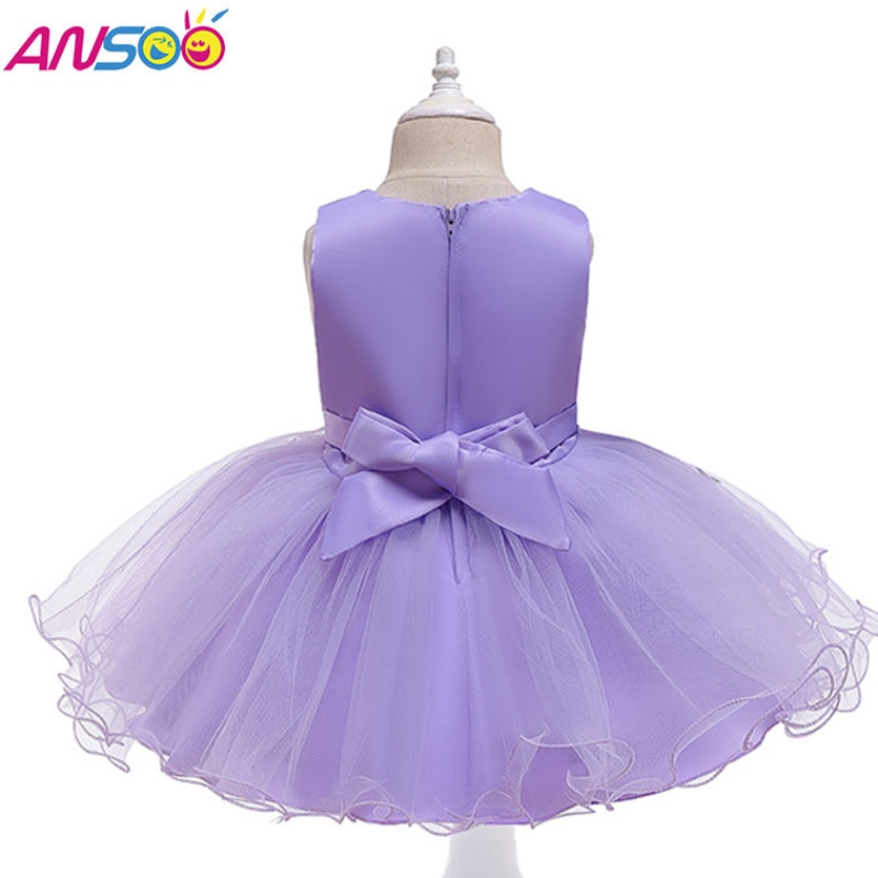 Ansoonew conçue filles élégantes forme formelle robe gamin costume de costume de costume de soirée