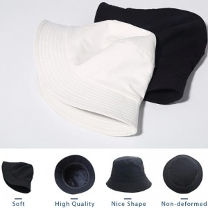 OEM ODM Unisexe Couleur solide Logo personnalisé Logo 3D broderie Fisherman Cap Fashion Sports