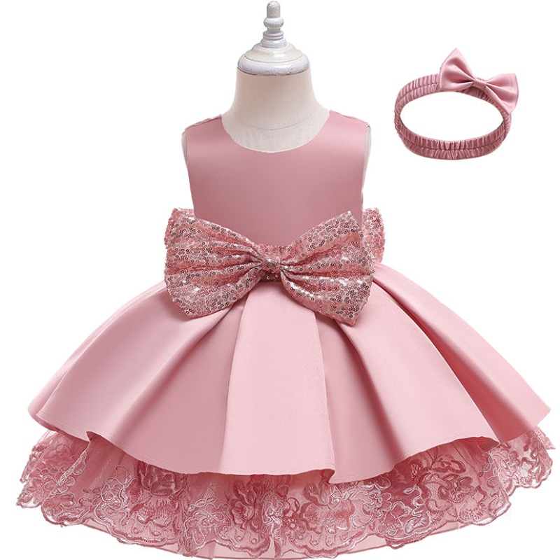 Robe bébé 24 mois Vestidosdenoiva princesse robe princesse fleule fille robes de mariée 2-12 pour les enfants