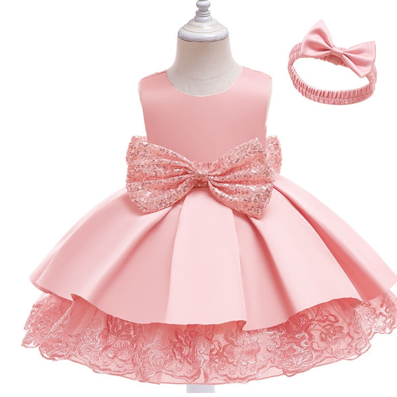 Robe bébé 24 mois Vestidosdenoiva princesse robe princesse fleule fille robes de mariée 2-12 pour les enfants