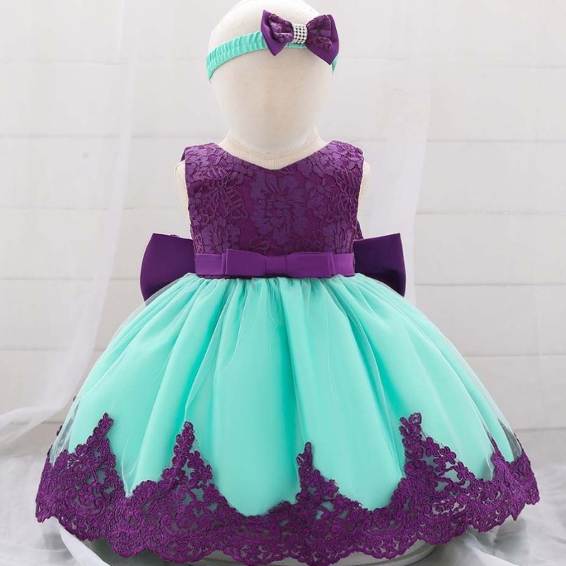 Baigenouveau-né bébé fille tenue enfants bouffée princesse robe de fête en soirée