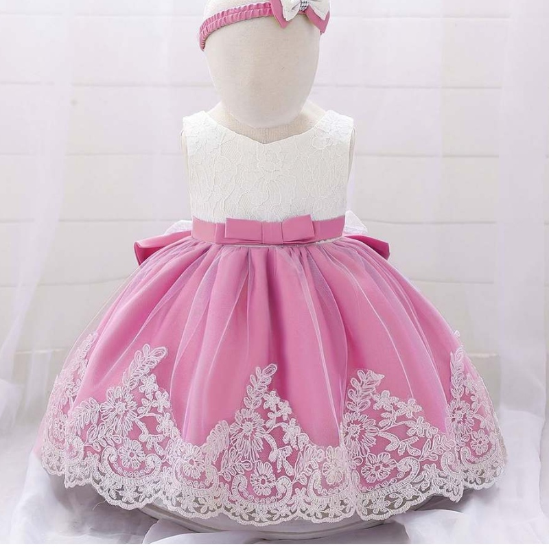 Baigenouveau-né bébé fille tenue enfants bouffée princesse robe de fête en soirée
