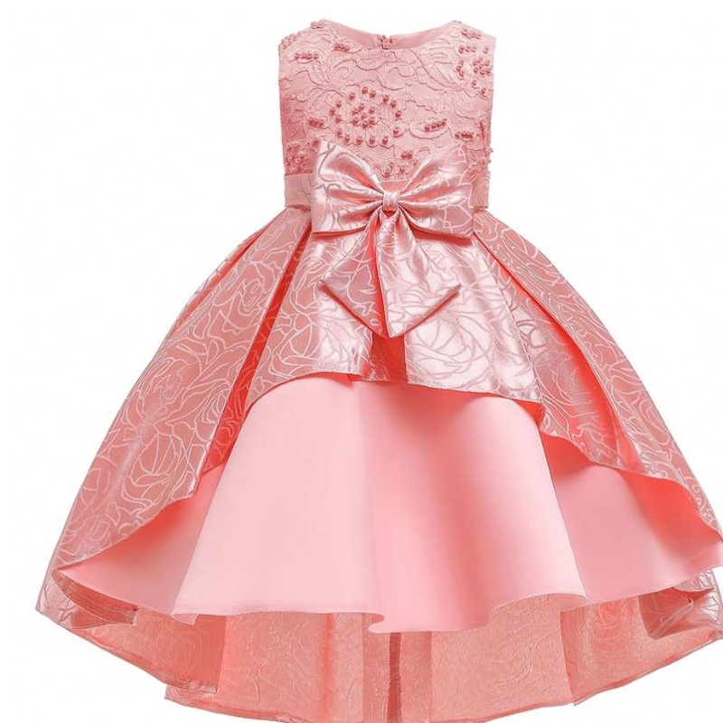 Baige 2020 Fashion Kids Dress Girl Summer Party Anniversaire Mariage de mariage Habillons de fête d'enfants 3 à 5 ans Robes de fille T5176