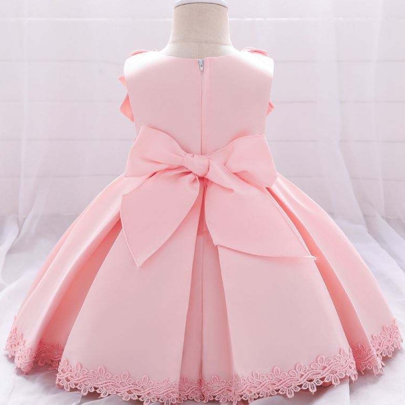 Baige New Style Princess Flower Girl Robe de soirée Enfants Robe de mariée L1976XZ