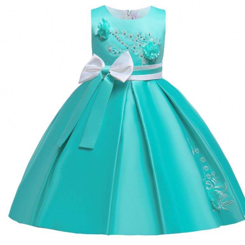 Baige Girls Habille Elegant Nouvel An Princess 1 Piece Girls Dress Robes Party Robes pour une fille de 16 ans