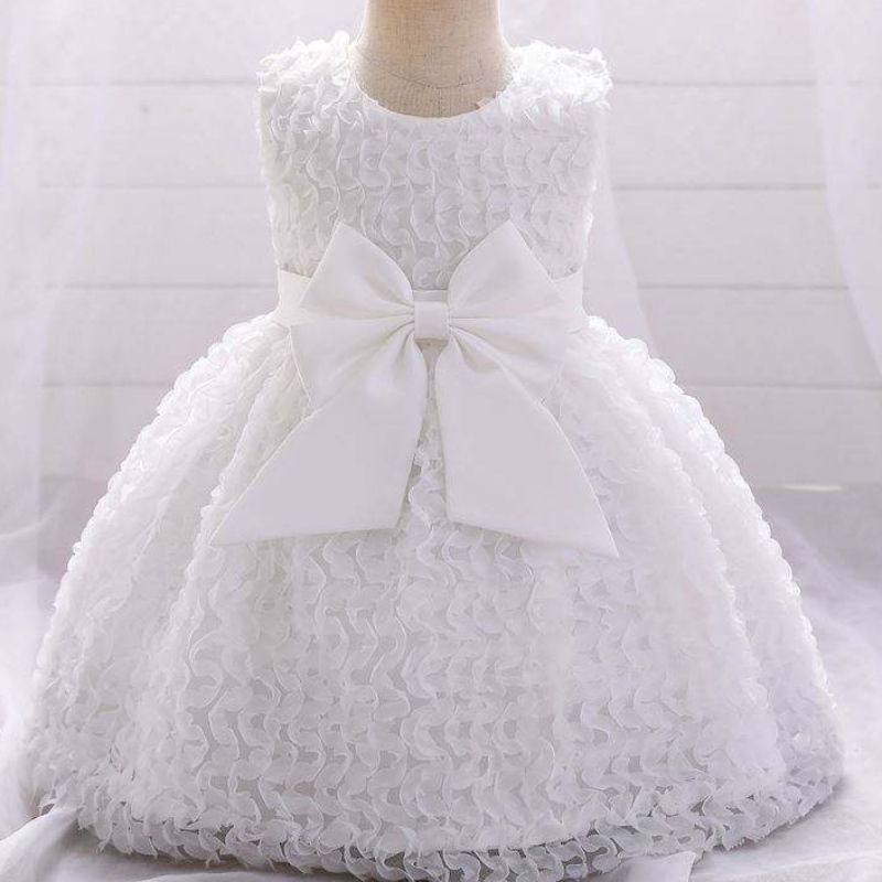 Baige bébé fille vêtements robe de bal robe princesse en bas âge d'anniversaire formel baptême fête pour enfants robes de fille de fleur l1979xz