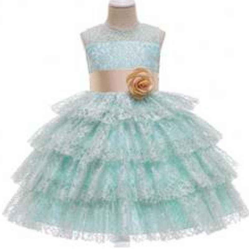 Robe de fête de soirée élégante Baige 3-10 ans