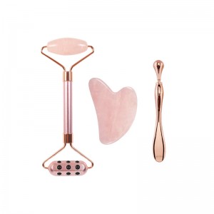 masseur à rouleaux facial jade