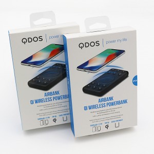 Boîte de trésor de chargement mobile Boîte de tiroir Boîte de fenêtre Couleur Couleur Emballage électronique personnalisé