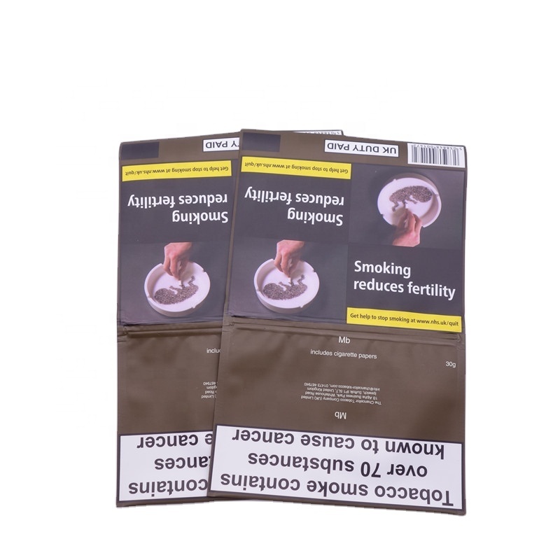 Sac d'emballage de tabac roulant