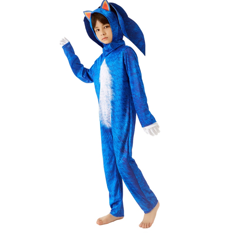 NOUVEAUX STOILES BOISSES AUTES AVEC ACCESSOIRES COSPlay Vêtements Kids Kids Sonic Halloween Costumes