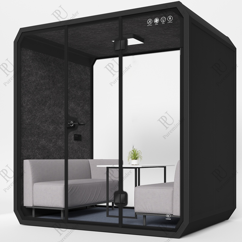 Pureminder L Size Inonstrooh Booth Silence portable privé pour la réunion, le bureau et le plein air