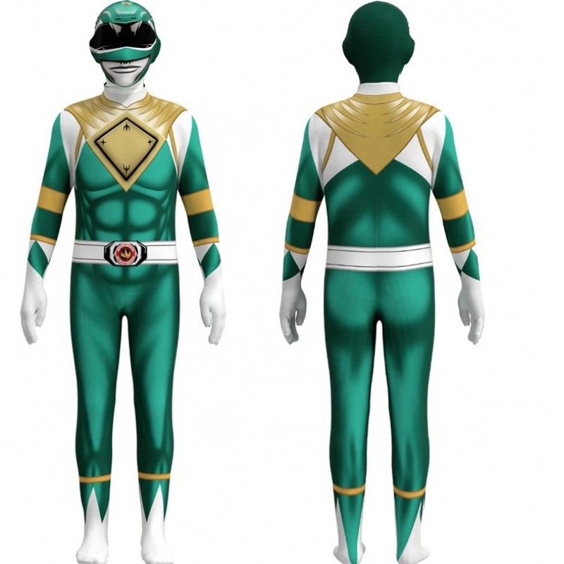 Plusieurs couleurs TV&de super-héros de films sets Halloween Party accessoires Performance Wear Power Ranger Costume