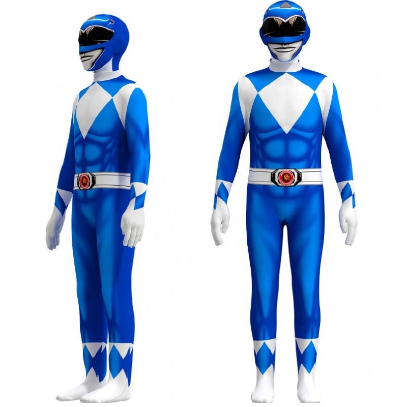 Plusieurs couleurs TV&de super-héros de films sets Halloween Party accessoires Performance Wear Power Ranger Costume