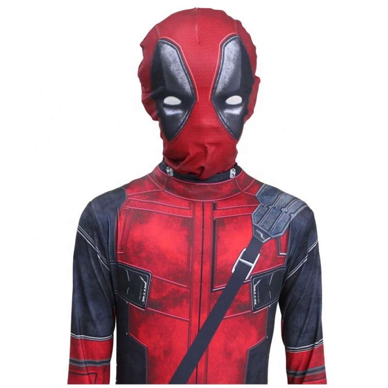 Garçons cool films super-héros halloween de Noël cadeaux cosplay pool morte pool enfants costumes avec des armes d'épées de couvre-chefs