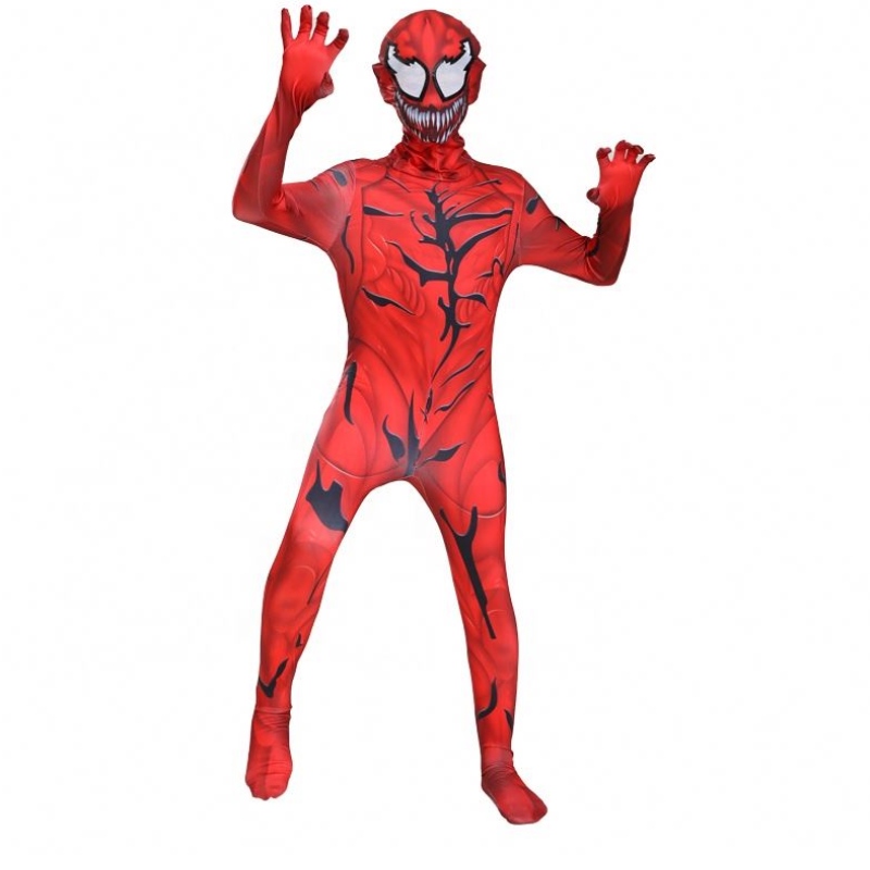 Red Marvel Movie Special BodySuit Adultes Enfants Boys Superhero Cosume Costume de costume de cosplay