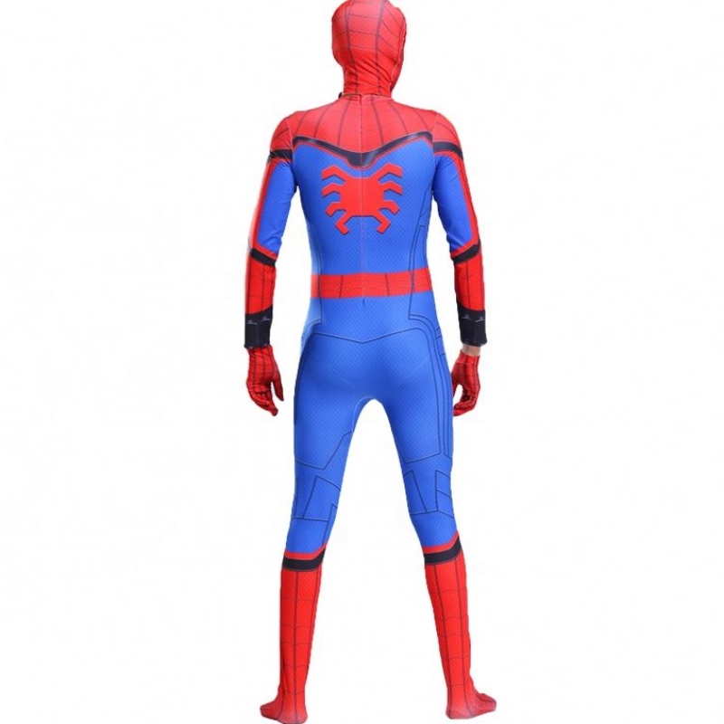 Jeu de film télévisé BodySuit parent-enfants univers parallèle Black Spider Jumps Cost Anime Anime Cosplay Spiderman Halloween Costume