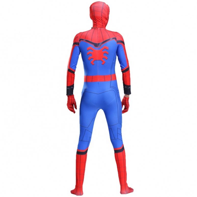 Parent-enfants de haute qualité parallèle animenoir arder man saut suit tv&movie cosplay spiderman Halloween costume