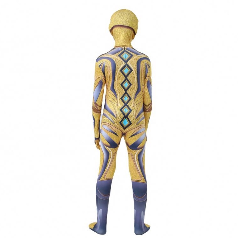Film Halloween le plus chaud Anime super-héros Zentai Power Ranger Costume pour garçons