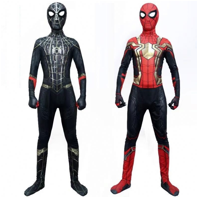 Spider Man Spiderman Costume Fancy Jumps combinais