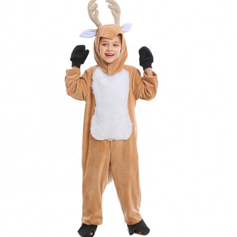 Hot Children's Day Halloween Cosplay Christmas Animal Elk Reindeer Children's Costumes Mastret Costume