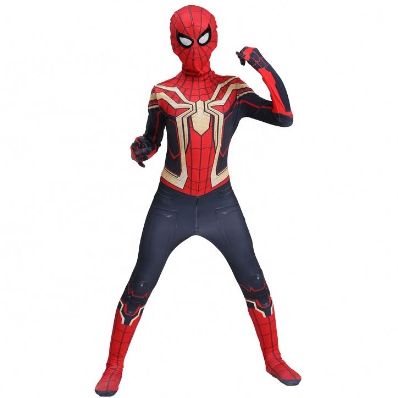 Spécial fantaisienoire&gold spiderman halloween costume enfants enfants tv&film super-héros roleplay usine Costume de spiderman direct