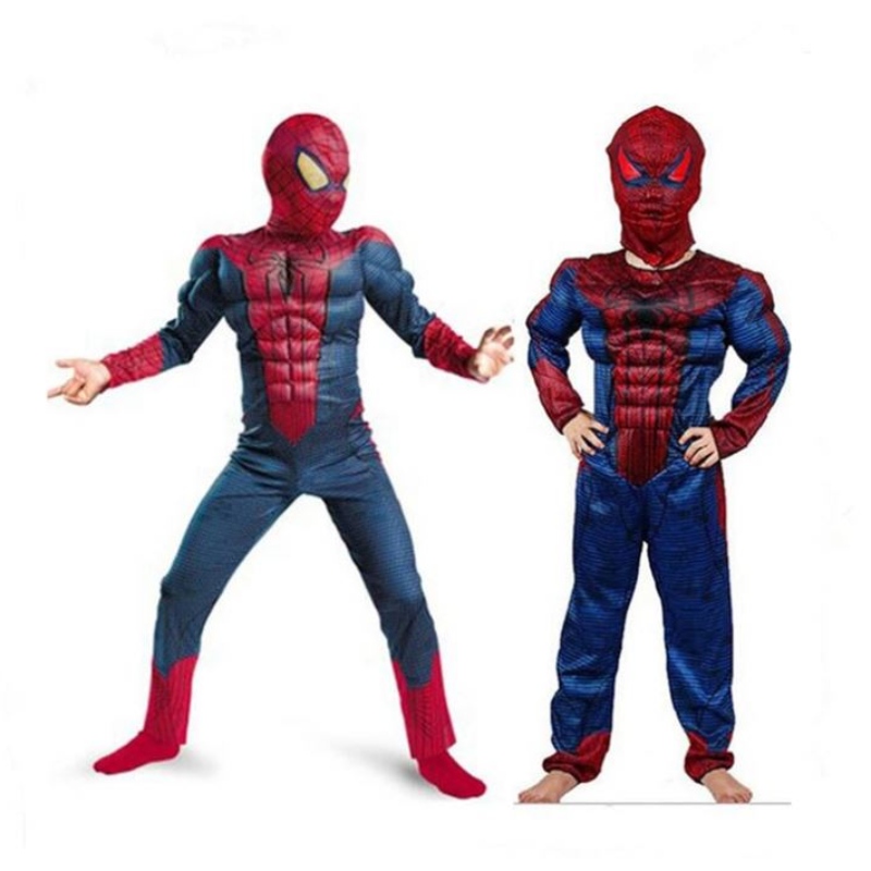 Nouvelle arrivée cosplay vêtements araignée costume costume de plein corps d'Halloween pour gamin