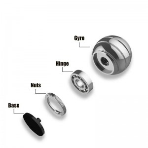 Nouveau design Desktop Fidget Spinner Stress Relief Toys Rotary Gyro Adulte Childre
