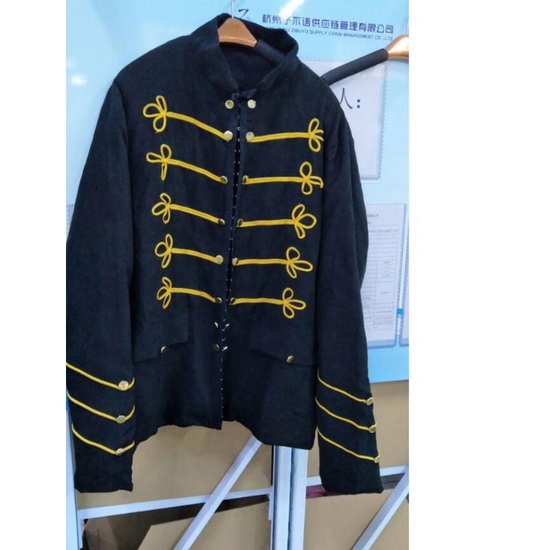 Cross-Border 2022 Amazon New Fashion Stand Collar Men ’Double Boîte au début du printemps Costumes à manches longues