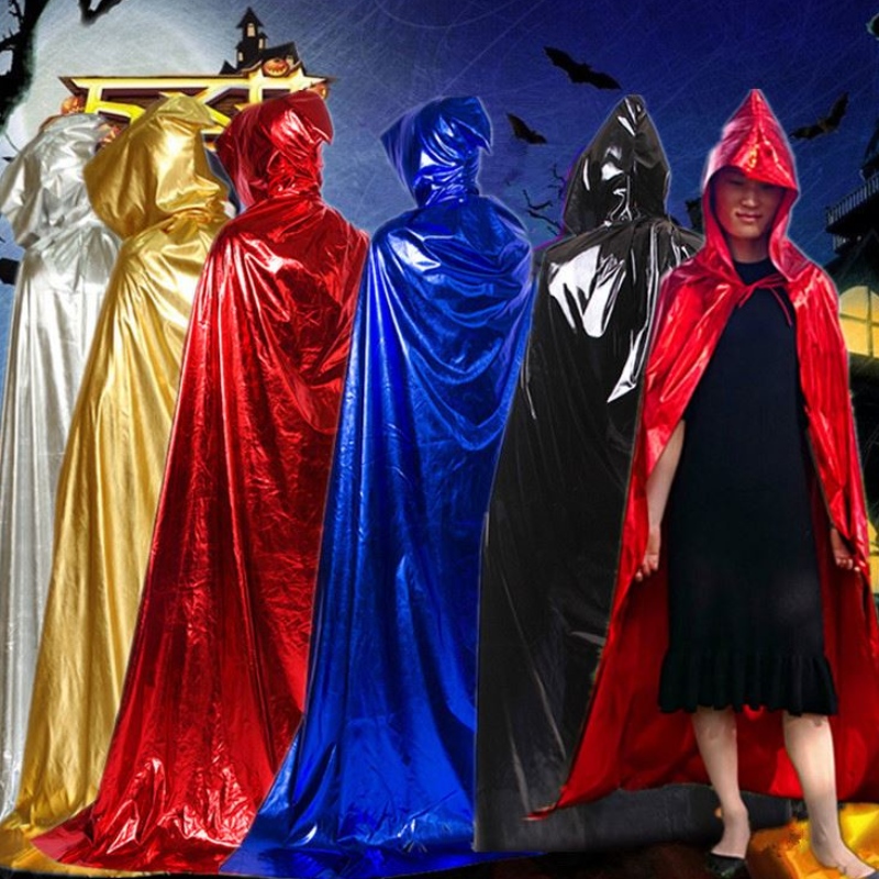 2022 Hot en gros, enfants imprimés, adultes cadeaux capes avec masque Halloween Costume Cape