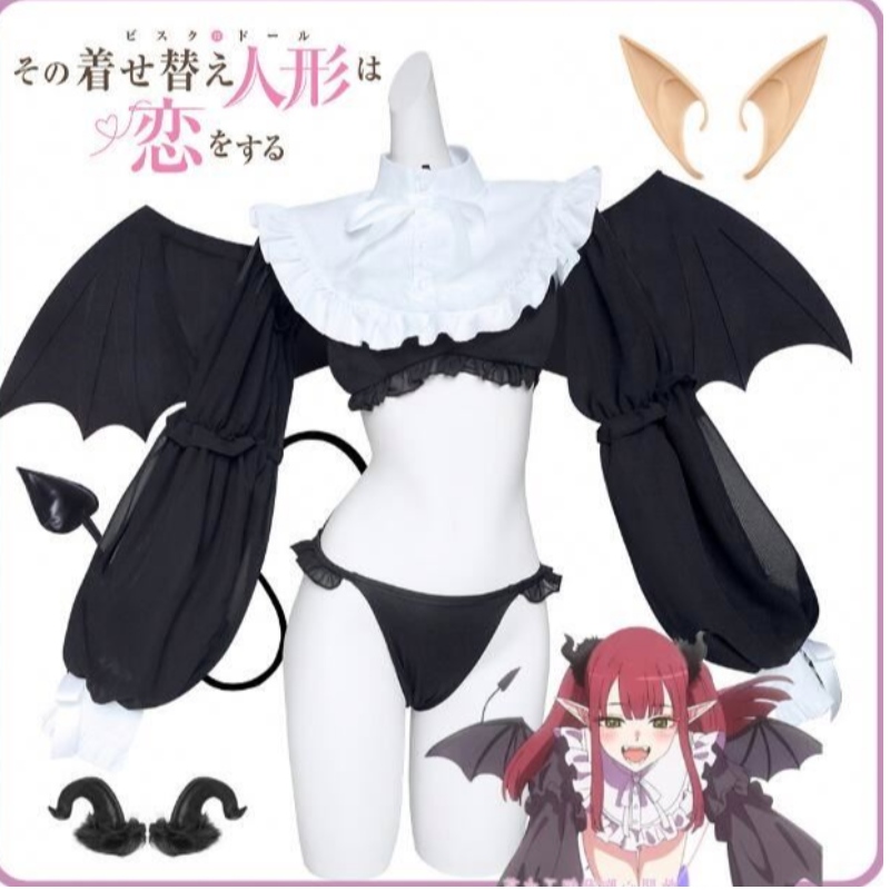 Costume de costume de cosplay Rizu Cosplay Rizu Kyun My Darling Cosplay My Darling Kitagawa Marin Bikini cosplay