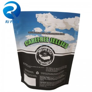 Soupchable à 100% recyclable avec verrouillage de fermeture éclair résistant aux enfants