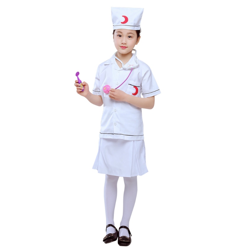 Enfant jeu jeu costumes docteur infirmière habiller des kits de jeu