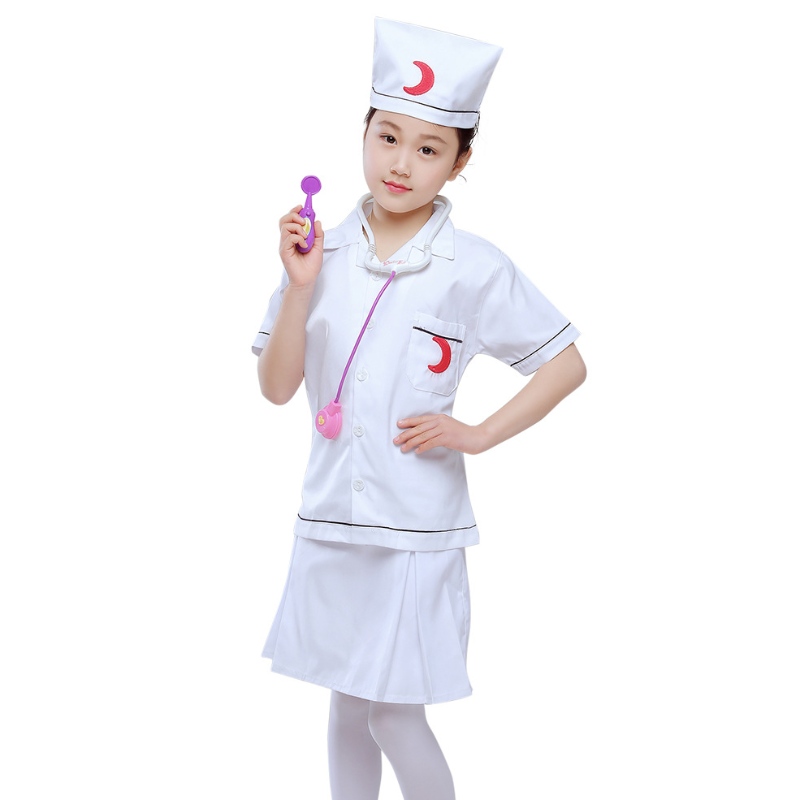 Enfant jeu jeu costumes docteur infirmière habiller des kits de jeu