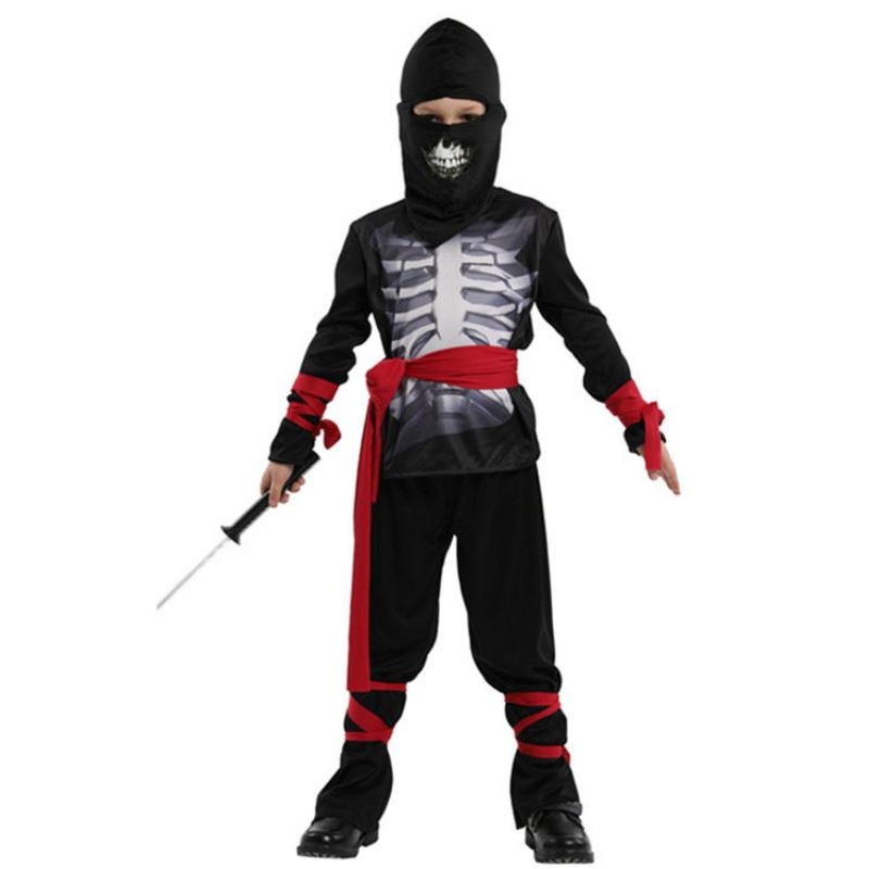 Halloween Children Boy Costume Costume Costume cosplay squeletteninja costume